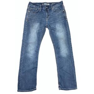 BKE Carter Jeans Distressed Stains 33R (33Wx32L)